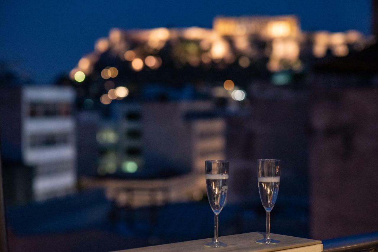 Ferienwohnung Dreamy Athens Penthouse With Acropolis View Exterior foto