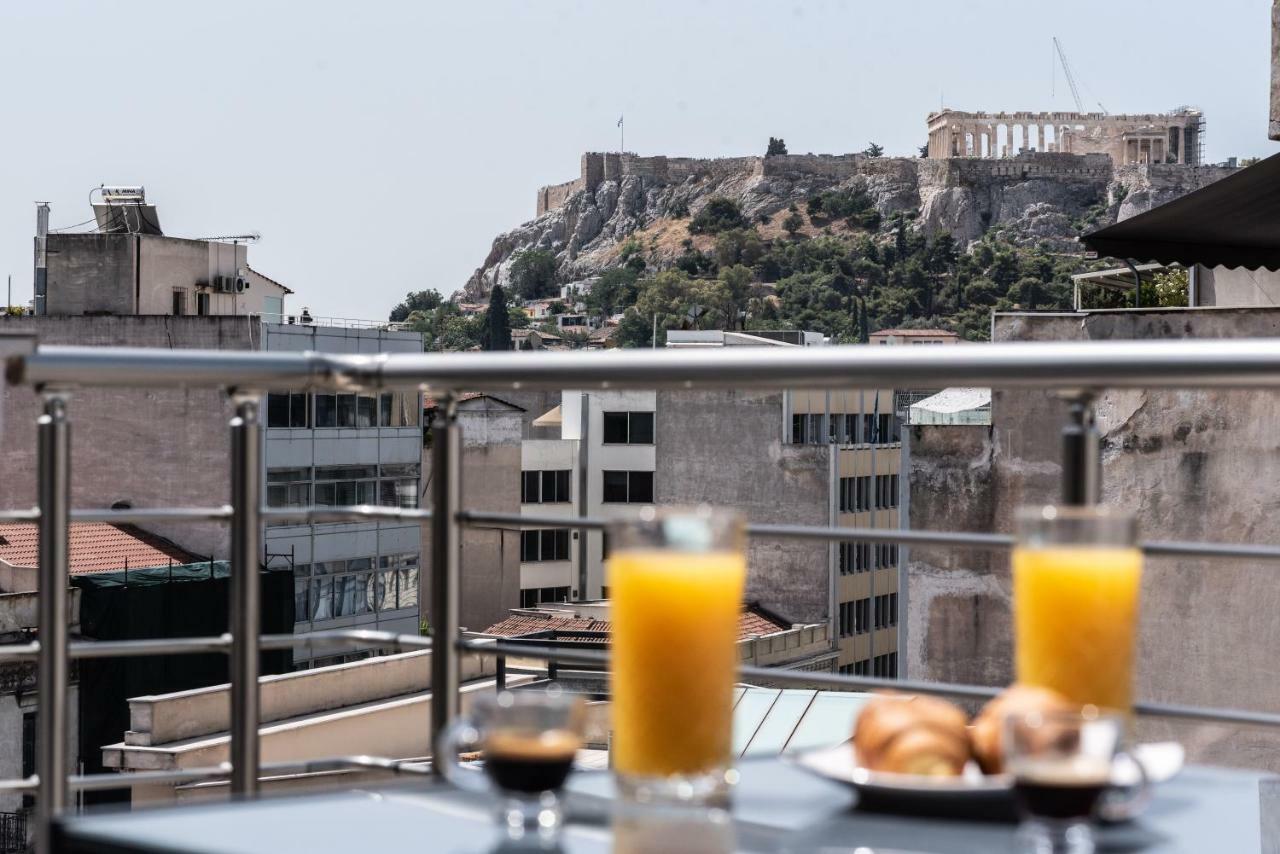 Ferienwohnung Dreamy Athens Penthouse With Acropolis View Exterior foto