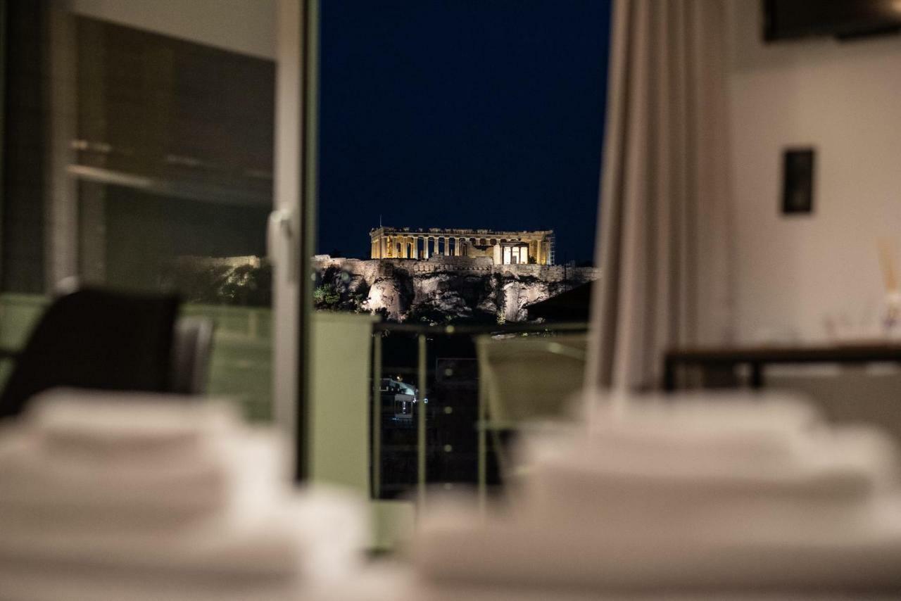 Ferienwohnung Dreamy Athens Penthouse With Acropolis View Exterior foto